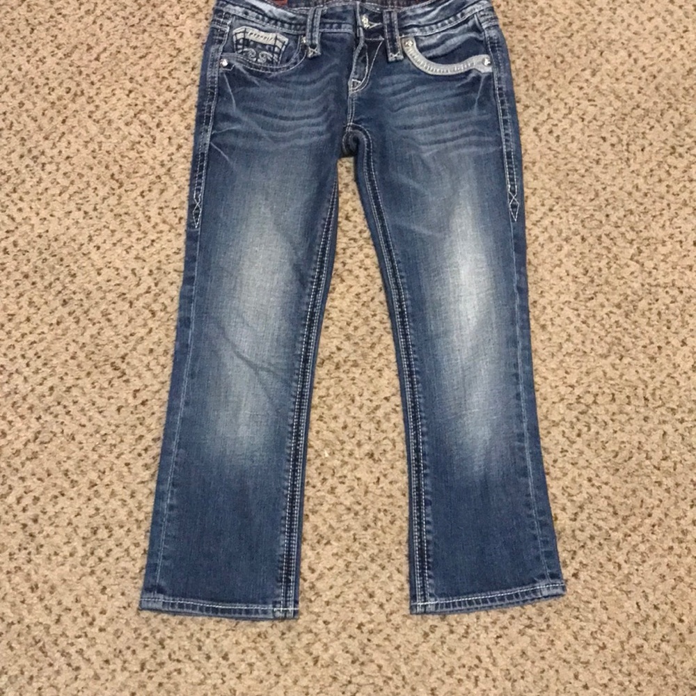 Rock Revival Alanis Capri womens